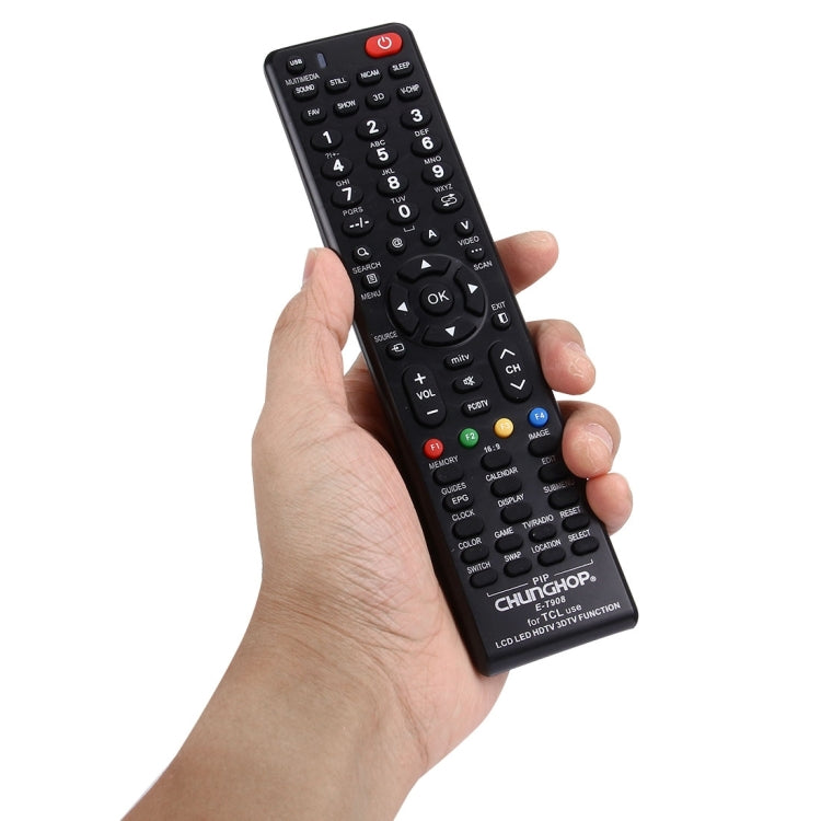 CHUNGHOP E-T908 Universal Remote Controller for TCL LED TV / LCD TV / HDTV / 3DTV