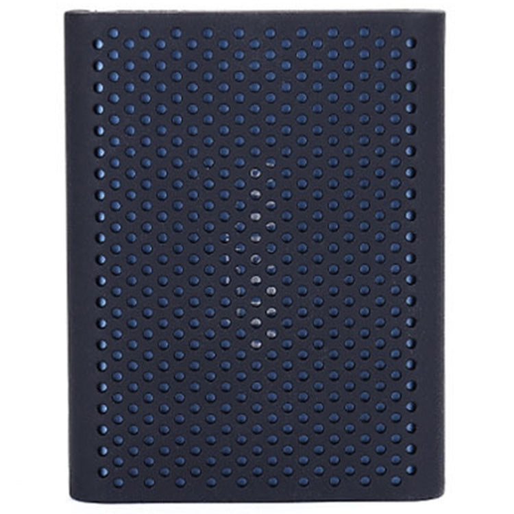 PT500 Scratch-resistant All-inclusive Portable Hard Drive Silicone Protective Case for Samsung Portable SSD T5, with Vents — Black