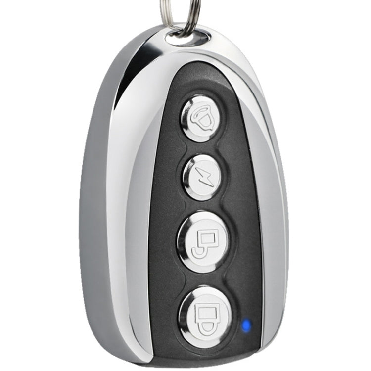 U-shaped 433Mhz Wireless Universal Copy Remote Control Metal 4 Key Garage Door Duplicator Mini Portable Key Controller