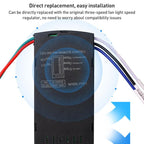 Universal Ceiling Fan Lamp Remote Control Kit 85-265V Timing Wireless Control Switch Adjusted Wind Speed Transmitter Receiver — view 5