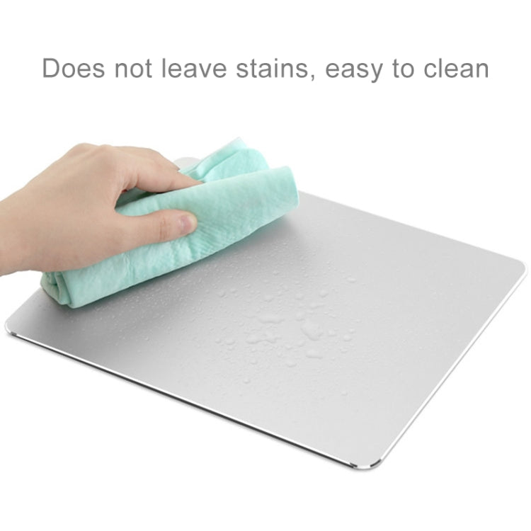 Aluminum Alloy Double-sided Non-slip Mat Desk Mouse Pad, Size : Mini