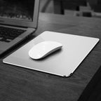 Aluminum Alloy Double-sided Non-slip Mat Desk Mouse Pad, Size : Mini