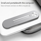 Universal Pasteable Aluminum Alloy Laptop Expansion Bracket Magnetic Suction Mobile Phone Bracket