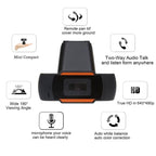 HD 720P Rotatable Computer Camera USB Webcam PC Camera for Skype / Android TV