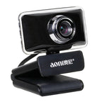 aoni C11 720P 150-degree Wide-angle Manual Focus HD Computer Camera with Microphone — C11