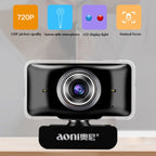 aoni C11 720P 150-degree Wide-angle Manual Focus HD Computer Camera with Microphone — view 8