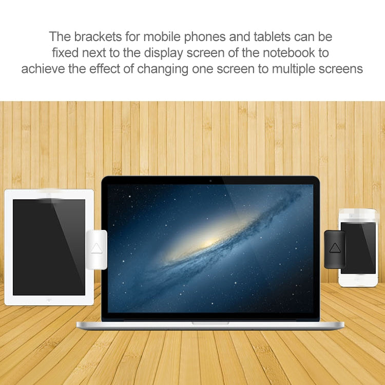 Laptop Mobile Phone Connection Bracket Multi-Screen Interactive Bracket Computer Side Screen Mobile Phone Holder