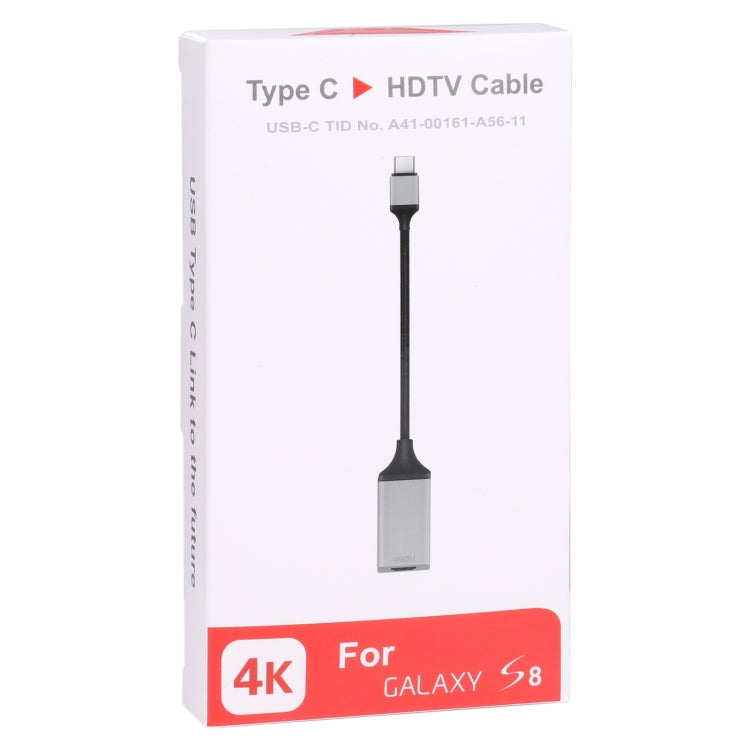 USB-C / Type-C 3.1 to HDMI 4Kx2K HDTV Cable, Cable Length: 20cm