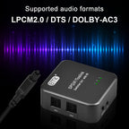 EMK SPDIF/TosLink Digital Optical Audio 3x1 Switcher with IR Controller — view 10