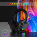 K20i Stereo Gaming Headset with Microphone RGB Light for XBox One / Laptop Tablet