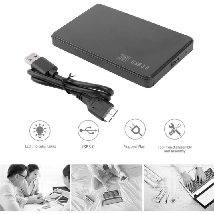 2.5 inch USB 3.0 External Hard Drive Disk Case — view 4