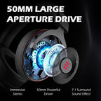EKSA E900 Pro 7.1 Gaming Wire-Controlled Head-mounted USB Luminous Gaming Headset with Microphone — view 4