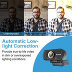 W5 HD 1080P USB Fixed Focus Camera With Mic — view 4