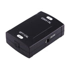 to Optical Toslink Output Digital Audio Converter Adapter, Coaxial RCA Input