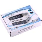 3.5 inch Floppy Expansion Bay Front Panel 4 Ports USB 2.0 HUB Adapter Connector