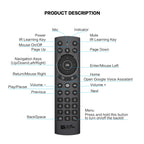 Voice Backlight Version 2.4G Air Mouse Remote Control, G20S Pro — view 3