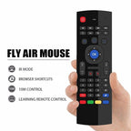 MX3 Voice Version 2.4GHz Fly Air Mouse Wireless Keyboard Remote Control with Gyroscope — view 5