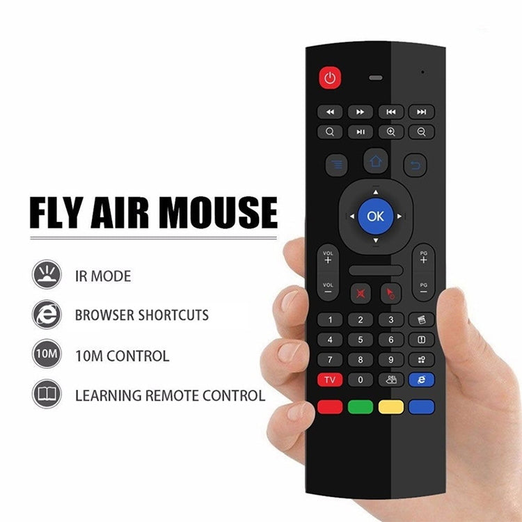 MX3 Voice Version 2.4GHz Fly Air Mouse Wireless Keyboard Remote Control with Gyroscope — view 5