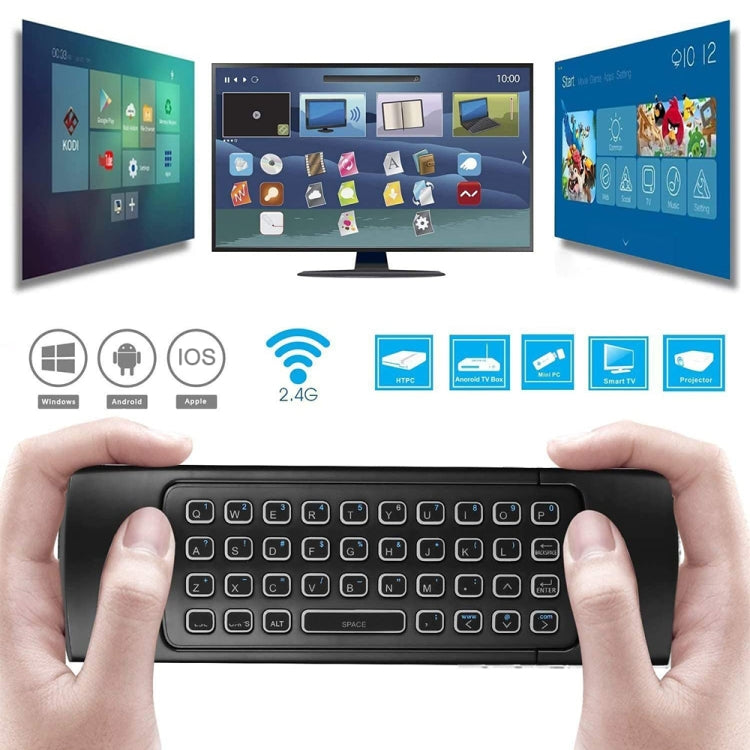 MX3-L Voice with Backlight 2.4GHz Fly Air Mouse Wireless Keyboard Remote Control — view 7