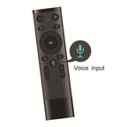 Q5 Gyroscope + Voice Foreign Version USB 2.4G Wireless Voice Flying Mouse Remote Control, Support Set-Top Box / Computer — Gyroscope + Voice