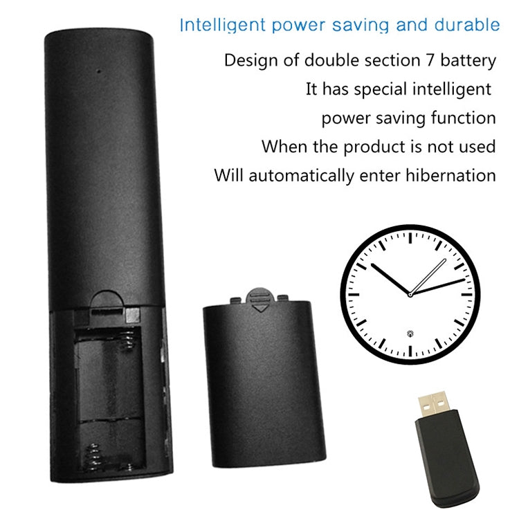 Q5 Gyroscope + Voice Foreign Version USB 2.4G Wireless Voice Flying Mouse Remote Control, Support Set-Top Box / Computer — view 4