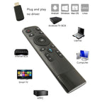 Q5 Gyroscope + Voice Foreign Version USB 2.4G Wireless Voice Flying Mouse Remote Control, Support Set-Top Box / Computer — view 5