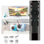 Q5 Gyroscope + Voice Foreign Version USB 2.4G Wireless Voice Flying Mouse Remote Control, Support Set-Top Box / Computer — view 6