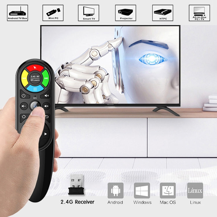 Q6 Standard Version 2.4G Wireless Air Mouse Voice Remote Control