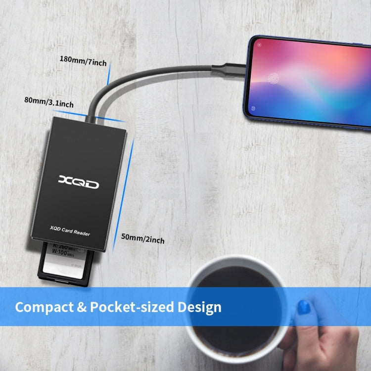 Rocketek CR311-C Type-C to XQD Card Reader, Type-C — view 5
