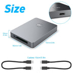 Rocketek CR316 USB3.1 Gen2 CFexpress Type B Card Reader, CFexpress Type B — CFexpress Type B