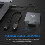 Rocketek CR325 USB3.1 Gen2 CFexpress Type B Card Reader, CFexpress Type A — view 6