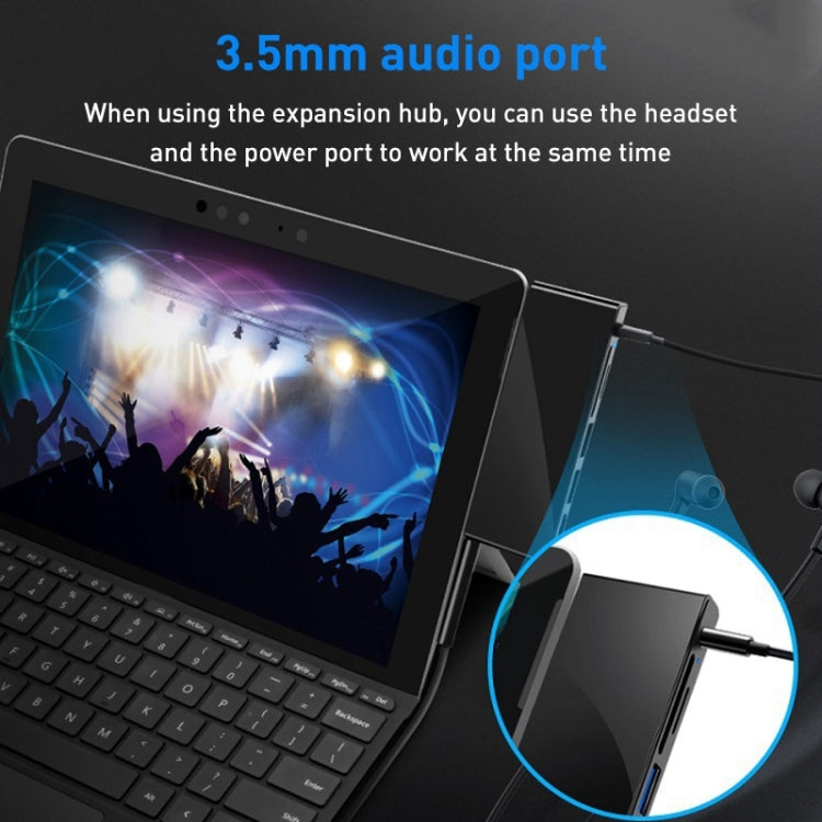 Rocketek SGO772 Type-C to USB3.0 / HDMI HUB Adapter for Surface Pro GO — view 3