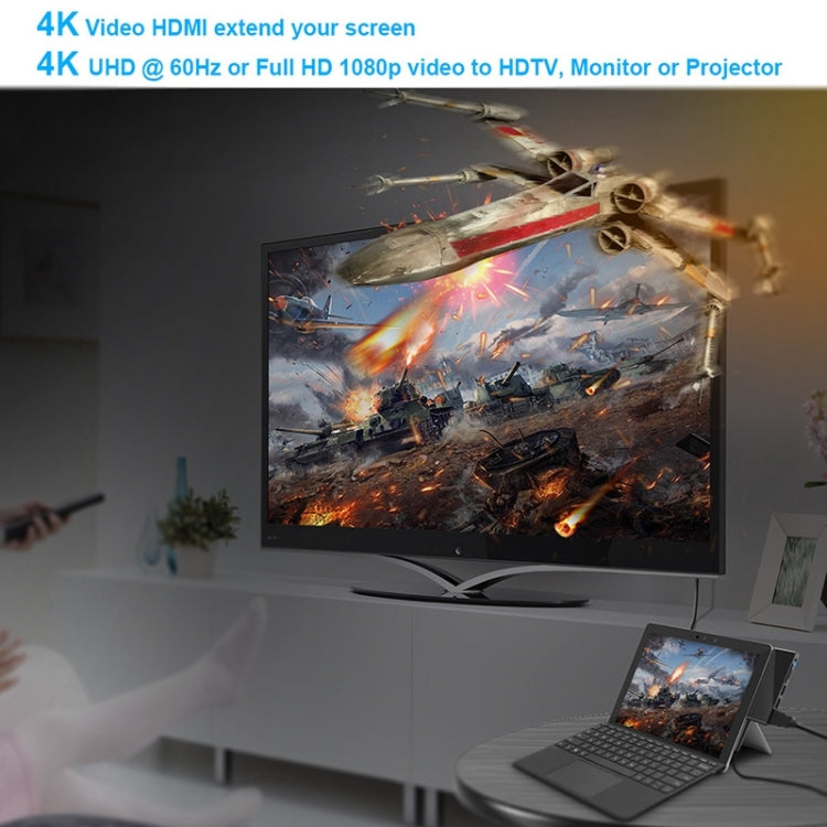 Rocketek SGO772 Type-C to USB3.0 / HDMI HUB Adapter for Surface Pro GO — view 5