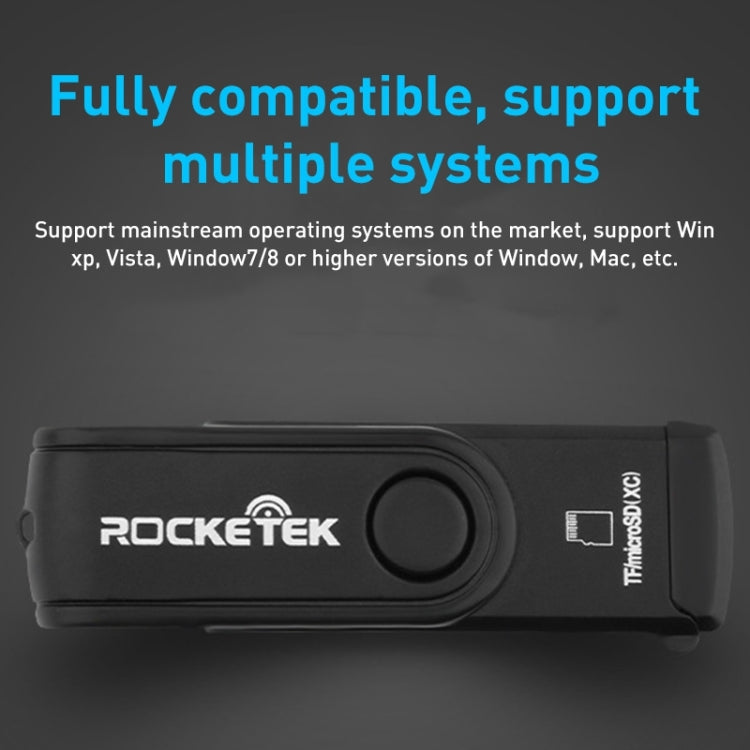 Rocketek CR5 USB3.0 Multi-function SD / TF Card Reader — view 3