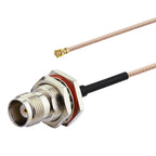 RG178 Connector Cable, Length: 15cm, IPX to TNC Female