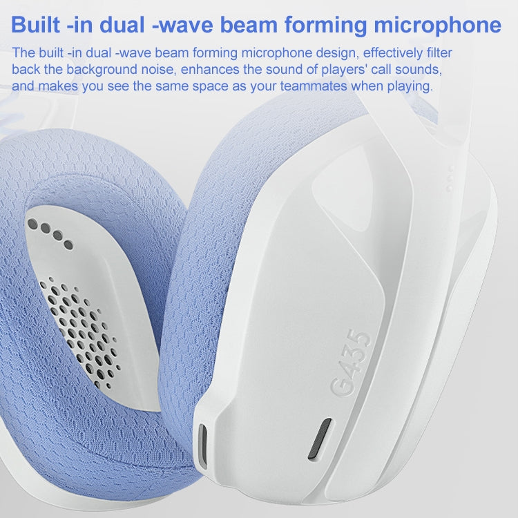 Logitech G435 Wireless Bluetooth Dual Mode Gaming Headset