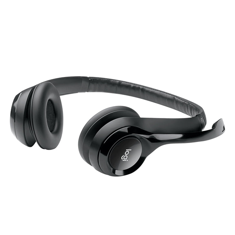 Logitech H390 USB Wired Headset Stereo Headphones with Noise-Cancelling Microphone