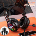 YINDIAO Q4 Head-mounted Wired Gaming Headset with Microphone, Version: Dual 3.5mm + USB