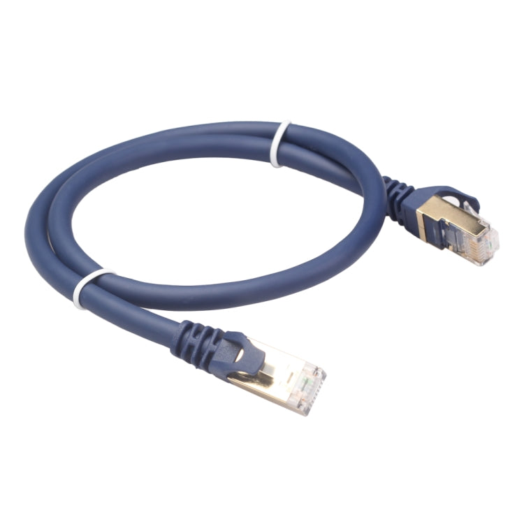 1m CAT8 Computer Switch Router Ethernet Network LAN Cable, Patch Lead RJ45