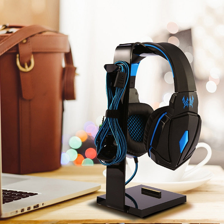 0218 Acrylic Phones / Tablet PCs Universal Holder Multifunction Headset Stand Display Hanger — view 6