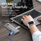 ORICO PW11-8PC Type-C / USB-C 8-in-1 5Gbps Multifunction Docking Station — view 7
