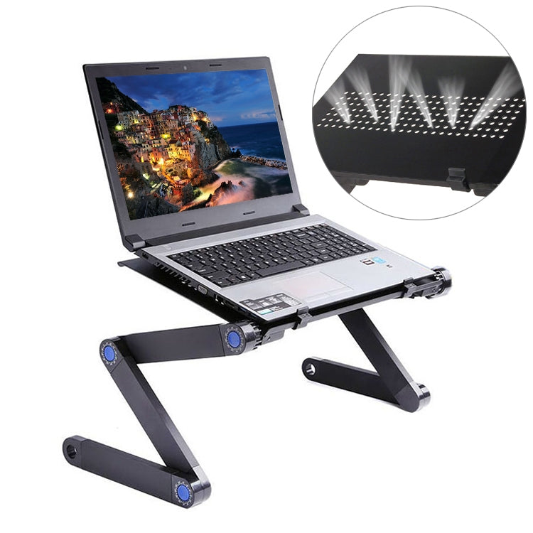 Portable 360 Degree Adjustable Foldable Aluminium Alloy Desk Stand for Laptop / Notebook