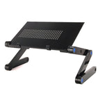 Portable 360 Degree Adjustable Foldable Aluminium Alloy Desk Stand for Laptop / Notebook