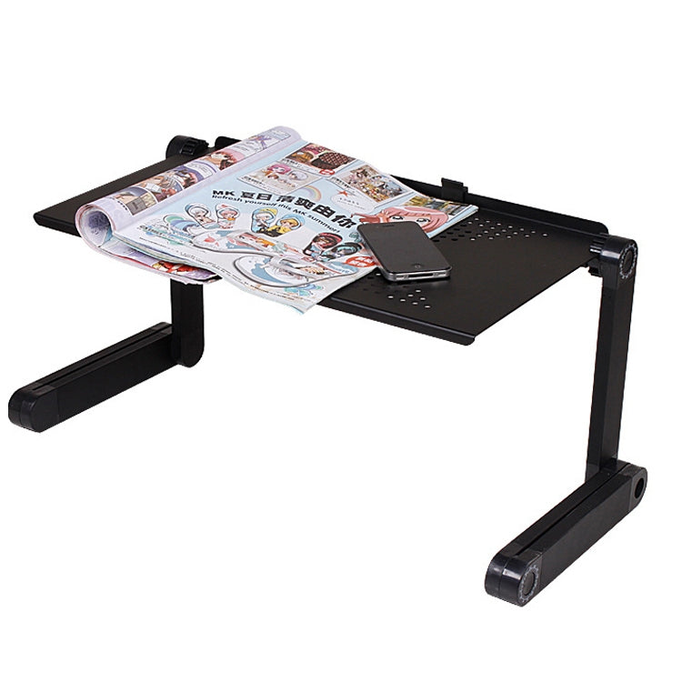 Portable 360 Degree Adjustable Foldable Aluminium Alloy Desk Stand for Laptop / Notebook