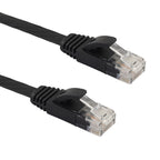 0.5m CAT6 Ultra-thin Flat Ethernet Network LAN Cable, Patch Lead RJ45