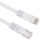 15m CAT6 Ultra-thin Flat Ethernet Network LAN Cable, Patch Lead RJ45