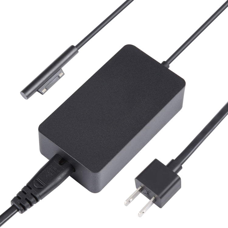 For Microsoft Surface Pro 7 / 7 Plus / 8 / 9 / X & Laptop 3 / 4 / 5 65W Laptop Power Adapter — UK Plug