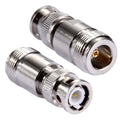 to BNC Male Connector, N Female