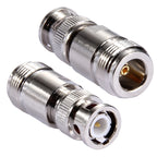 to BNC Male Connector, N Female