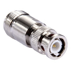 to BNC Male Connector, N Female — N Female